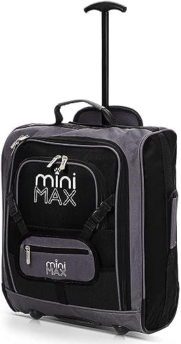 Aerolite MiniMAX 30L EasyJet 45x36x20 Maximum Size Cabin Hand Luggage Under Seat Trolley Backpack Carry On Cabin Hand Luggage Bag with 2 Year Warranty