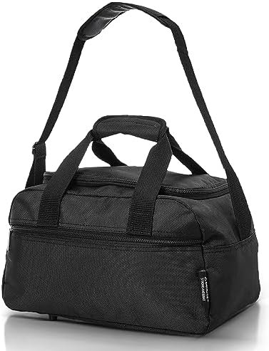 Aerolite Ryanair 40x20x25 Cabin Bags with 10 Year Guarantee Maximum Size Foldable Carry On Premium Bag Holdall Small Lightweight Cabin Luggage Under seat Flight Travel Duffel Bag