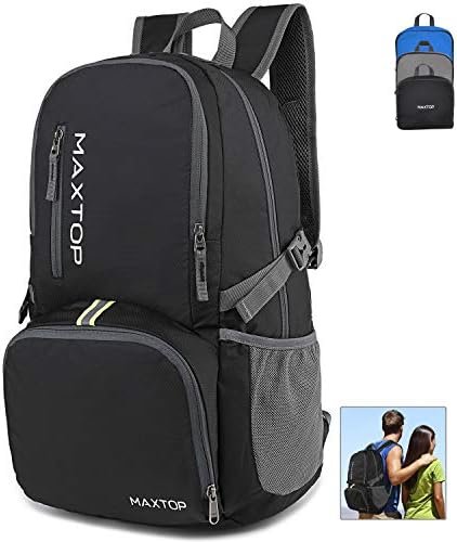 MAXTOP 50L/40L Backpack Ultra Lightweight Packable Foldable Rucksack Water Resistent For Men Women Kids Outdoor Camping Hiking Travel Daypack Handy Durable Gifts For Men Women