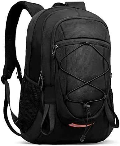 Petfu Travel Backpack Mens Womens Rucksack for Men 40l Waterproof Hiking Backpack Large-Capacity for Camping Motorcycle Sports Outdoor School Work Survival Equipment Withstand 19 KG Weight (Black)