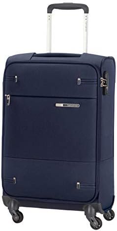 Samsonite Base Boost Spinner S Hand Luggage, 35 x 20 x 55 cm, 35L, Blue (Navy Blue)