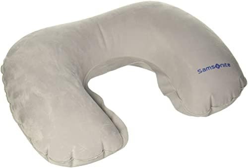 Samsonite Global Travel Accessories Inflatable Travel Pillow, 36 cm, Grey (Graphite)