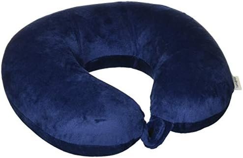 Samsonite Global Travel Accessories Memory Foam Travel Pillow, 30 cm, Blue (Midnight Blue)