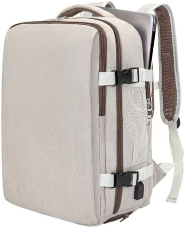 VMIKIV Travel Backpack Womens Laptop Backpack Mens Travel Backpack Cabin Size for Ryanair Cabin Bags Casual Daypack for Hiking,Work,Carry On Bag for Wizz Air,for 15.6 Inch Laptop